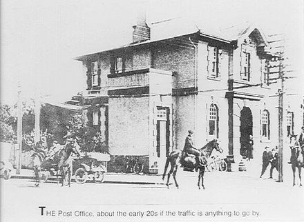 Post Office, Levin, c.1921