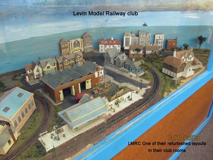 3254 Levin Model Railway club refurbished layout