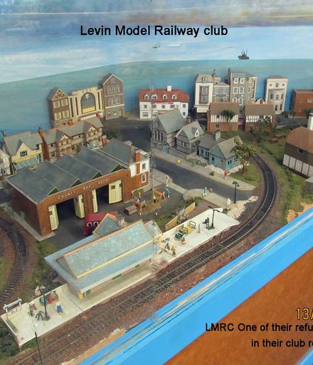 3254 Levin Model Railway club refurbished layout