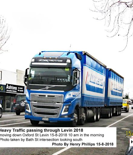 HJP 0164 Heavy Traffic passing through Levin 2018