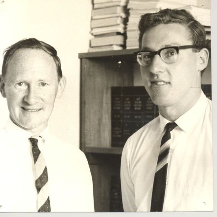 Mr Bycroft & Mr Peterson, Court Registrars, 1968 - Resource cover image