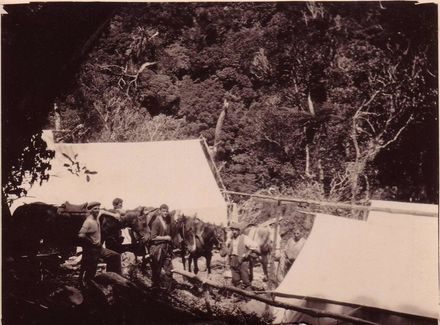 Sealy Camp, survey party, 1915
