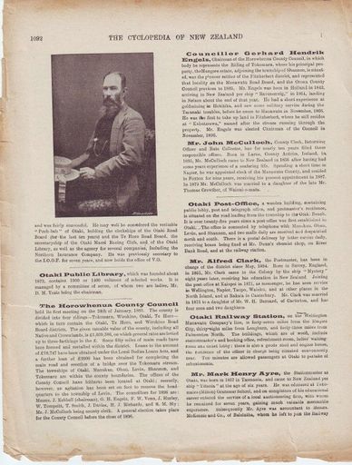 Cyclopedia of NZ 1897 Page 1092 - Resource cover image