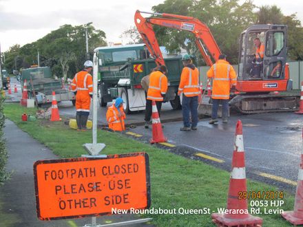 New Roundabout QueenSt - Weraroa Rd. Levin_0053 - Resource cover image