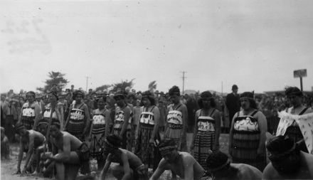 Maori Performers at Foxton Centennial Celebrations, 1955
