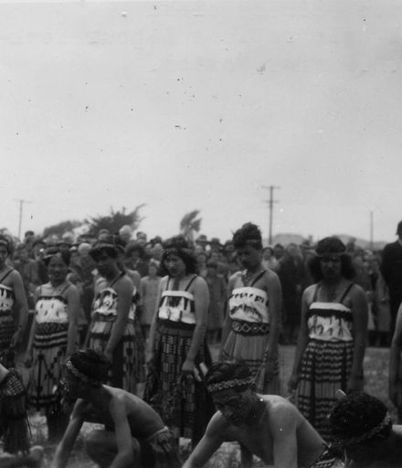 Maori Performers at Foxton Centennial Celebrations, 1955
