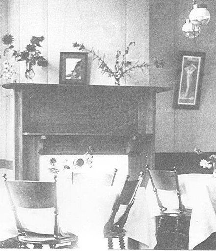 Interior of Taieri Dining Rooms, 1913-1917