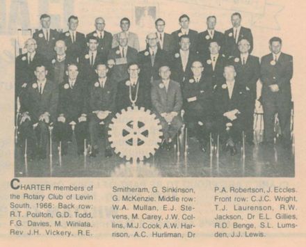 Rotary Club, Levin South 1966 - Resource cover image
