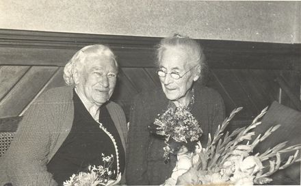 Nurse Parsons and Mrs R. Prouse.