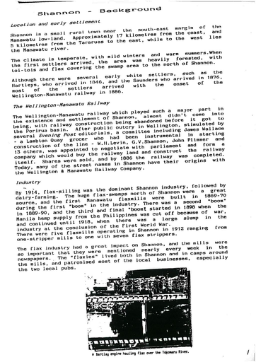 Shannon - Background