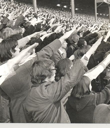 Large crowd (rally ?), London, England, 1969