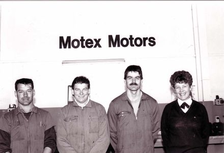 Staff of Motex Motors, 1980's-90's