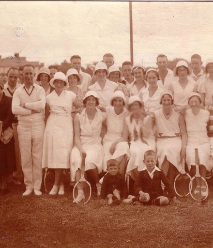 Foxton Tennis Club, c.1930