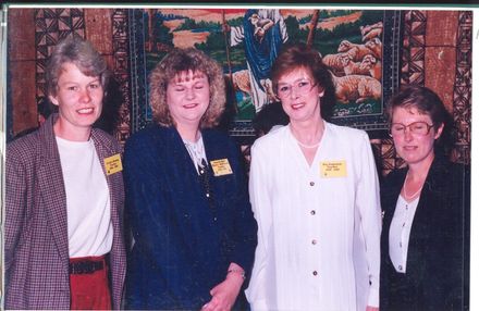 Jocelyn Mackay, Annette Barr, Kay Jorgenson & Gaylene Alderton