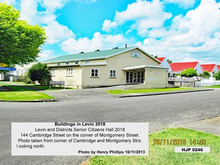 Levin and Districts Senior Citizens Hall - Resource cover image