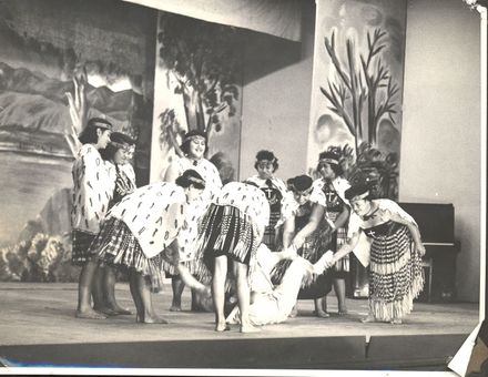 Maori Maidens - of the show "Butting In", 1959