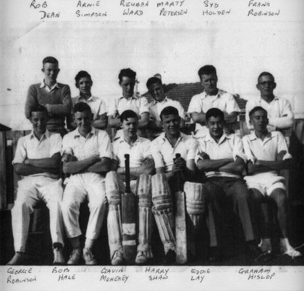 Foxton Junior Cricket Team, c.1950