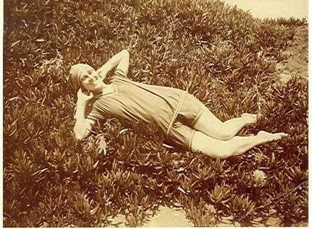 Florrie Walker, Hokio Beach, 1924