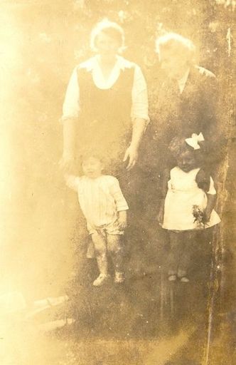 Mother (Nancy) Grandma, Stewart, and Lorna.
