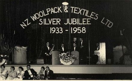 The Stage, Silver Jubilee Ball, NZ Woolpack & Textiles Ltd