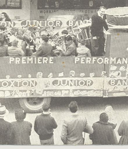 Foxton Centennial Parade 1955 - Foxton Junior Band