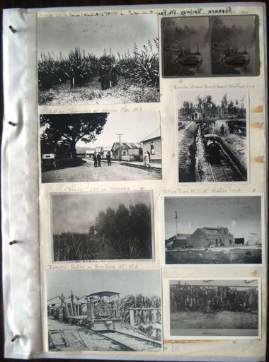 Page 11 - Flaxmilling - 7 b/w photos & 1 stereoview