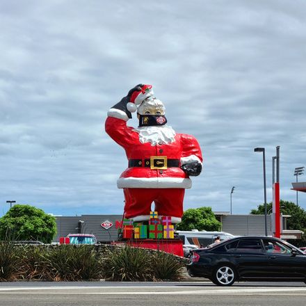 Levin's Father Christmas in a mask - Resource cover image