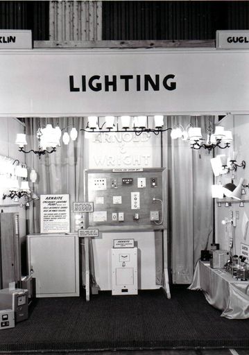 Lighting display (Arnold & Wright), Electricity Exhibition 1972