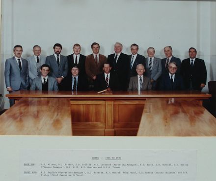 Members of the Board (15), 1986 - 1990