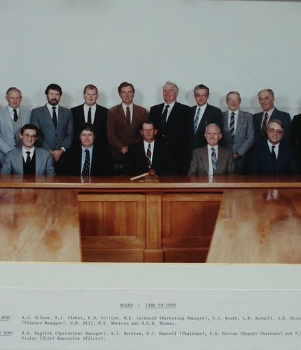 Members of the Board (15), 1986 - 1990