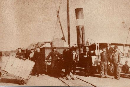Foxton Wharf, 1904