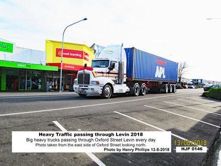 Heavy  Traffic passing through Levin 2018 - Resource cover image