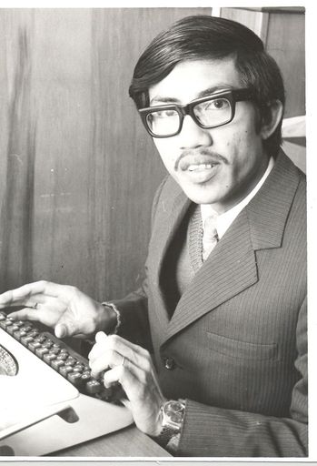 Mr Kadir, guest journalist with "The Chronicle", 1971 - Resource cover image