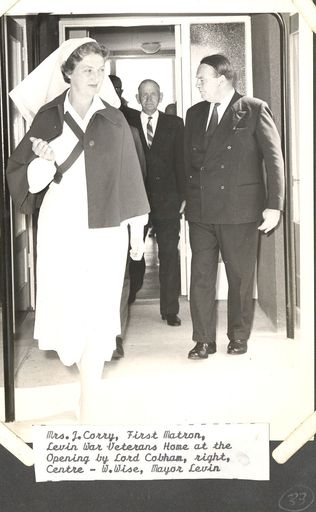 Opening of the Levin War Veterans Home