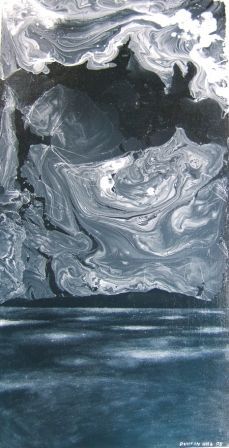 Southern Sky over Kapiti island