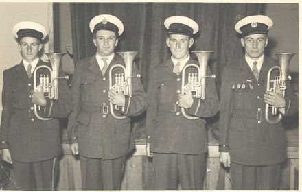 Tenor Horn Section of Foxton Silver Band, c.1950 - Resource cover image