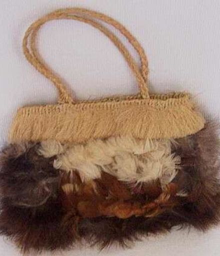 Kiwi feather bag