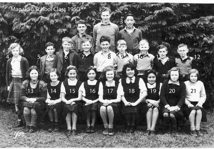 Manakau School Class 1950