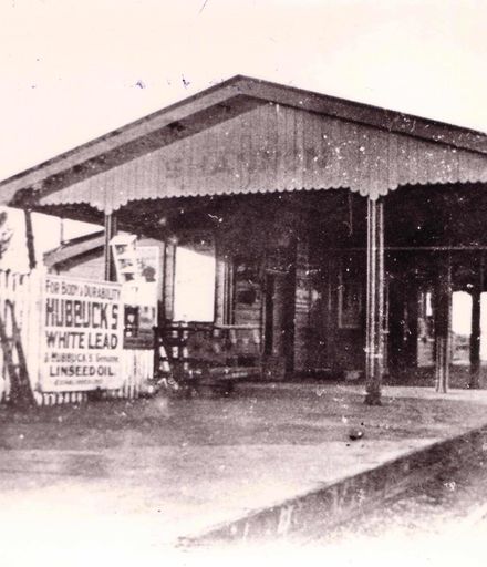 Shannon Railway Station, looking south, c.1920's