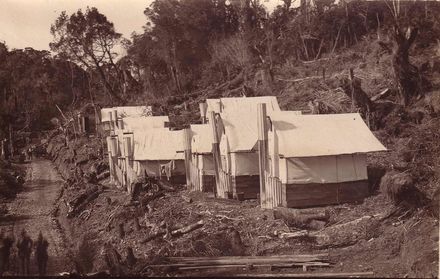 Part of the Mangahao Camp, early 1920's