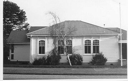 Levin Courthouse (side view), Stanley Street, Levin