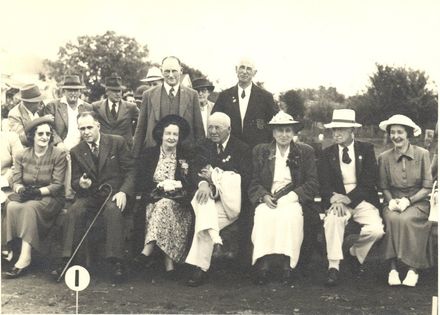 Mr and Mrs Lett, Kippaberger and others.