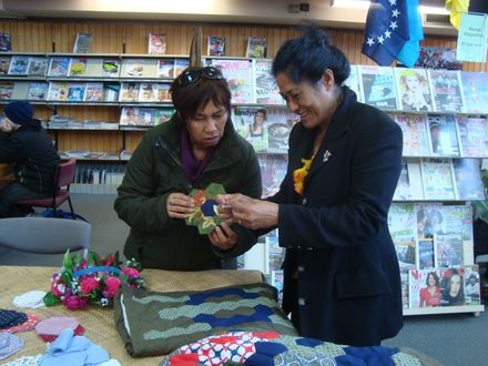 Demonstrating Patchwork at Celebrating Pasifika 3 - Resource cover image