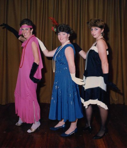 Shannon Variety Players - Three Women in 1920's Costume