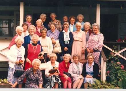 Christmas luncheon, Willow Lodge Manakau, November 1987