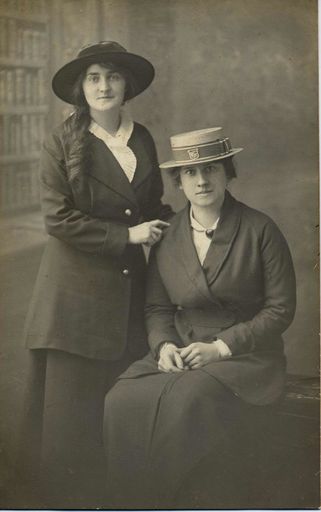 Two Unidentified Young Women