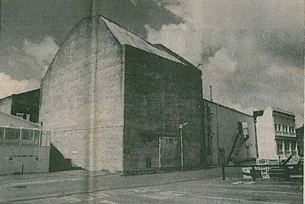 The Regent Theatre, Levin - back of building
