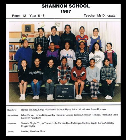Shannon School 1997 - Resource cover image