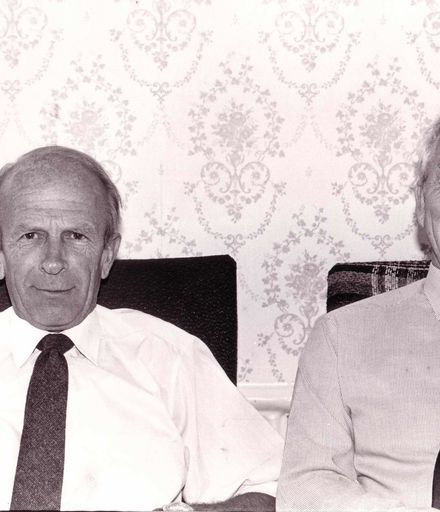 Mr Mitchell and Mr Tuohy - Teachers at Manawatu College, 1980's-90's