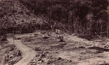 No.1 Dam site, Mangahao, 29 November 1925 - Resource cover image